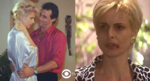 Léia (Silvia Pfeifer) e Ralf (Oscar Magrini) em O Rei do Gado (Foto: Reprodução / Globo / Montagem TV Foco)