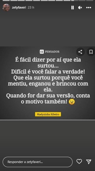 Após polêmicas envolvendo Andressa Urach, mãe da ex-Fazenda ataca genro após ele pedir separação e guarda do filho - Foto Reprodução Instagram