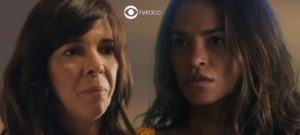 Travessia - Brisa (Lucy Alves) e Marineide (Flávia Reis) são irmãs? Mistério em torno da protagonista será revelado (Foto: Reprodução / Globo / Montagem TV Foco)