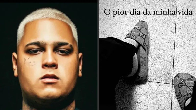 MC Ryan SP lamentou a morte da filha, que nem chegou a nascer (Imagem: Montagem)