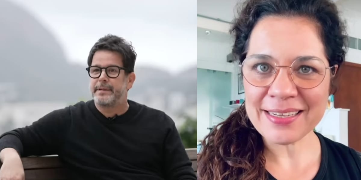 Murilo Benício foi sincero ao falar dificuldade em atuar com Isabel Teixeira (Reprodução: Montagem TV Foco)