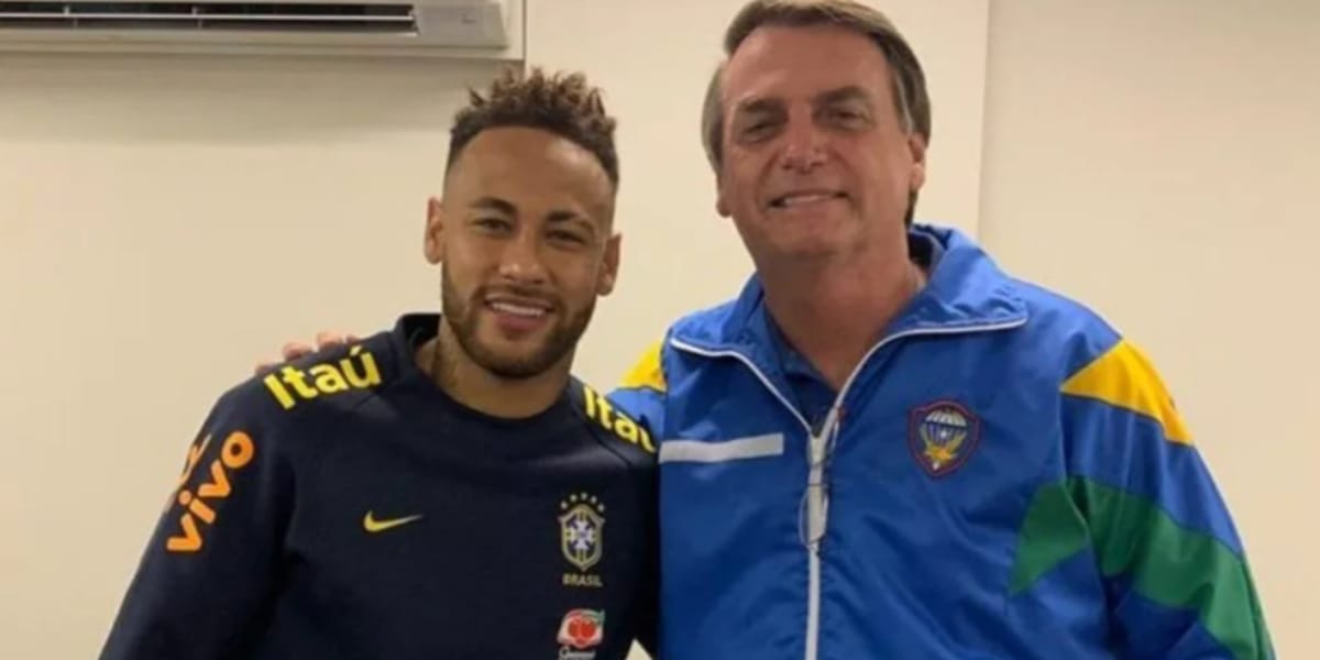 Neymar apoiou Jair Bolsonaro durante as eleições de 2022 (Reprodução: Instagram)