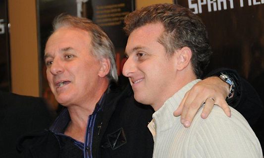 Luciano Huck e Otávio Mesquita (Foto: Reprodução)