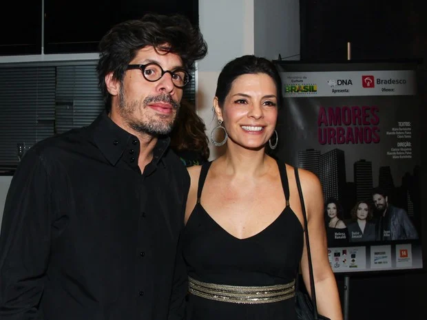 Helena Ranaldi e o marido, o ator Daniel Alvim (Foto: Reprodução)