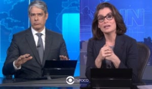 William Bonner e Renata Vasconcellos deixam notícia impactante para milhões de brasileiros para o final do Jornal Nacional (Foto: Reprodução / Globo)