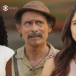 Mar do Sertão - Laura é pega com a boca na botija, Timbó vai preso e Candoca enfrenta Tertulinho (Foto: Reprodução / Globo / Montagem TV Foco)