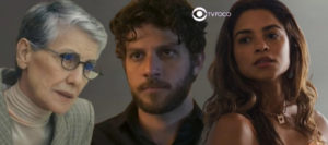 Travessia - 'Quem matou Cidália (Cassia Kis)?', Ari (Chay Suede) na miséria e Brisa (Lucy Alves) grávida: Reviravoltas prometem agitar trama (Foto: Reprodução / Globo / Montagem TV Foco)