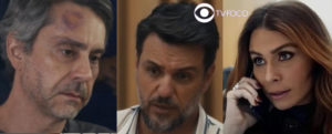 Travessia - Stenio escancara medo, Moretti fica furioso e Helô dá aviso (Foto: Reprodução / Globo / Montagem TV Foco)