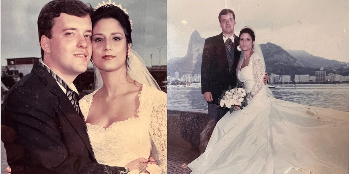 O rapaz relembrou o dia de seu casamento, quando completou mais um ano ao lado de sua esposa (Reprodução: Instagram)