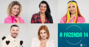 Enquete A Fazenda 14: Babi, Moranguinho, Ruivinha, Alex e Deborah estão na roça; vote em quem você quer que fique (Foto: Reprodução / PlayPlus / Montagem TV Foco)