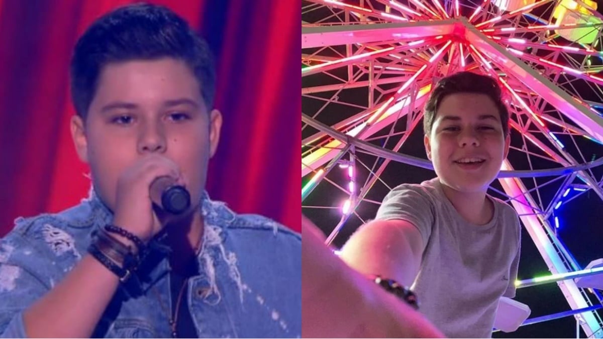 O cantor mirim no The Voice Kids aos 13 anos; ele faleceu aos 15 e foi brutalmente assassinado