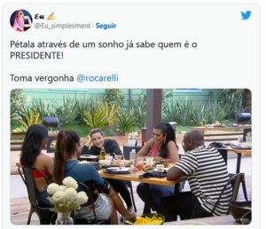 A Fazenda 14 - Pétala Barreiros revela sonho premonitório e deixa peões em choque nesta segunda-feira (07); web reage (Foto: Reprodução / Twitter)