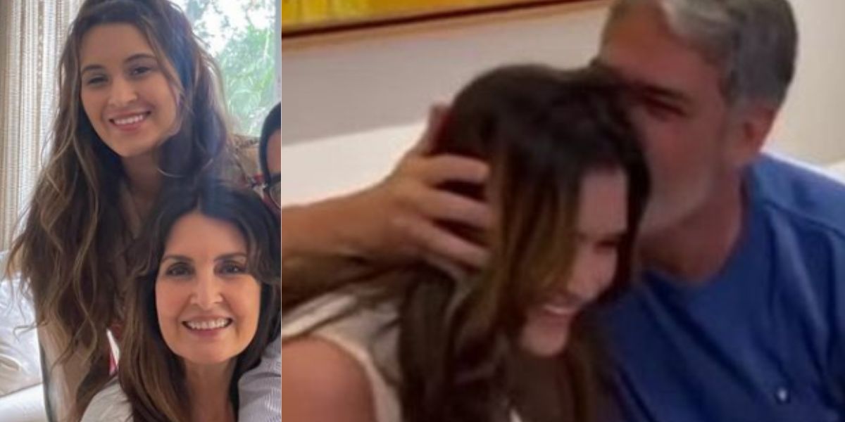 De acordo com o público, Bia Bonemer é idêntica a Fátima Bernardes (Reprodução)