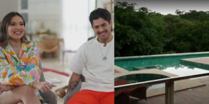 Imagem do post Mansão luxuosa e faraônica de Zé Felipe e Virginia Fonseca com telão na sala e psicinão gigante é mostrada na Globo
