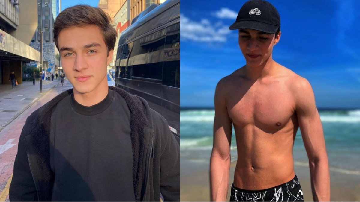 O jovem ator mostra sua beleza nas redes sociais (Reprodução/ Instagram)