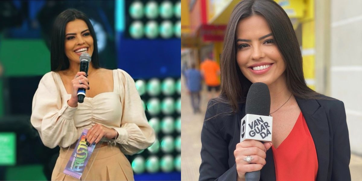 Ana Flávia Simões foi bailarina do Faustão e agora é apresentadora