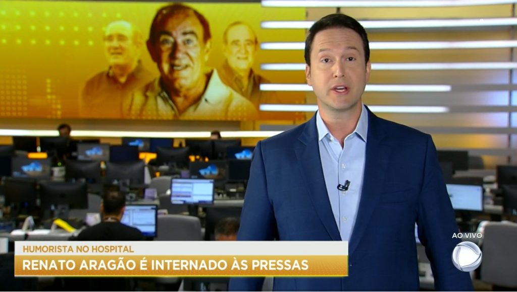 Edu Ribeiro falou sobre a internação de Didi no Fala Brasil- Foto: Reprodução/Record