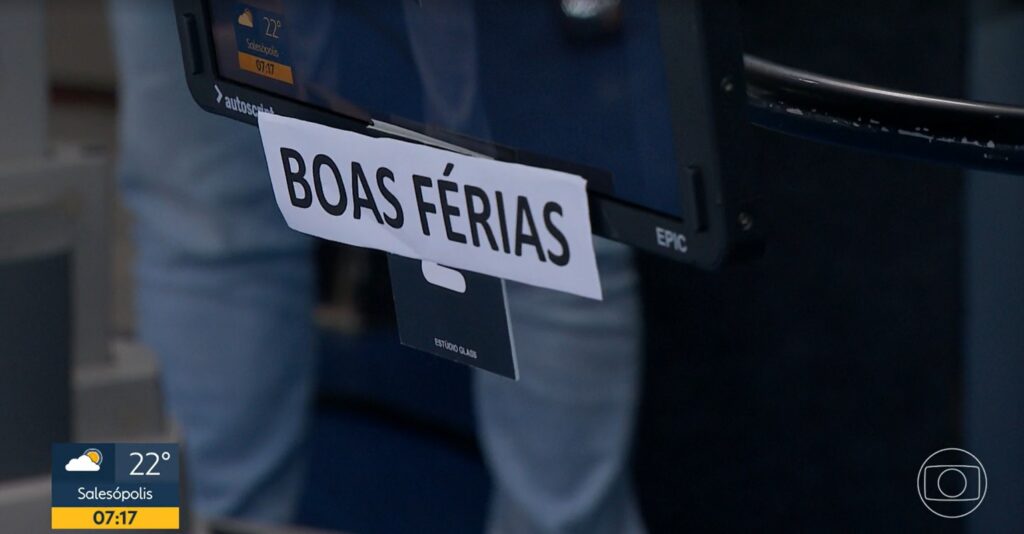 Bocardi tem substituição revelada por repórter na Globo: 