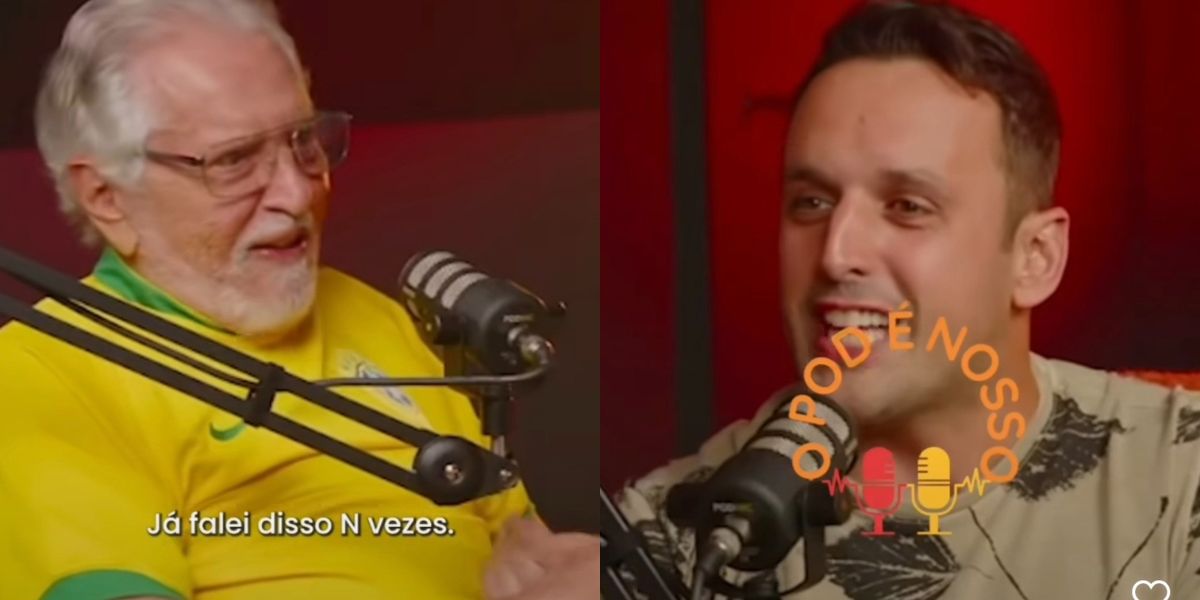 Carlos Alberto de Nóbrega fez revelação a Rodrigo Capella durante podcast O Pod é Nosso