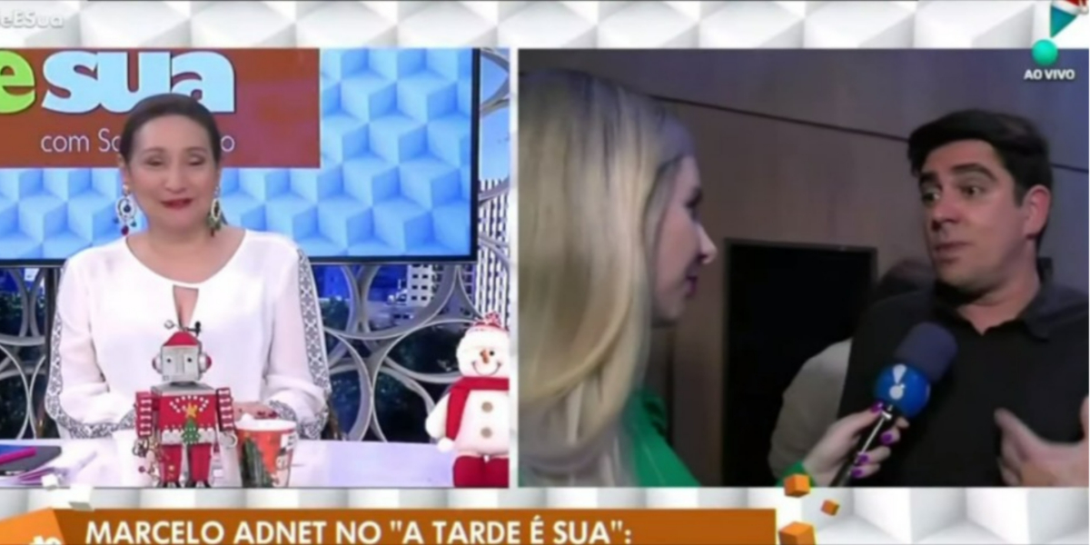 Marcelo Adnet falou sobre desavença com Sonia Abrão (Foto: Reprodução/RedeTV!)