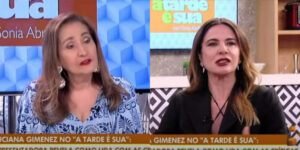 Sonia Abrão e Luciana Gimenez (Foto: Reprodução/RedeTV!)