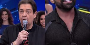 Famoso deixa Faustão chocado (Reprodução Band)