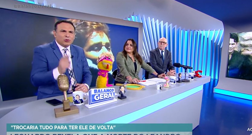 Gottino se emocionou ao repercutir um desabafo de Leonardo na Hora da Venenosa