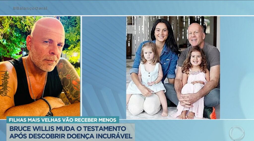 Hora da Venenosa noticiou uma briga na família do ator Bruce Willis