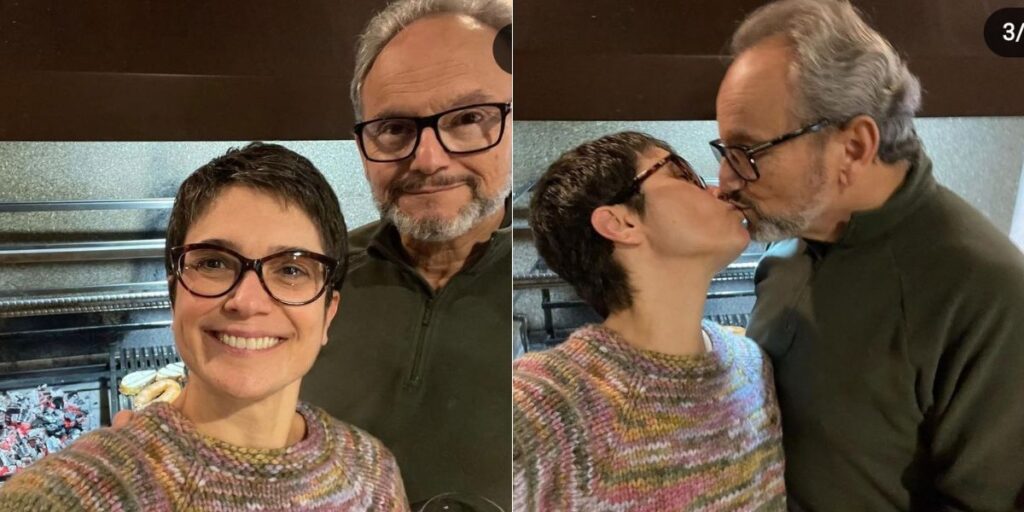 A apresentadora do Globo Repórter e Ernesto Paglia são casados há 30 anos (Foto: Reprodução/Instagram)