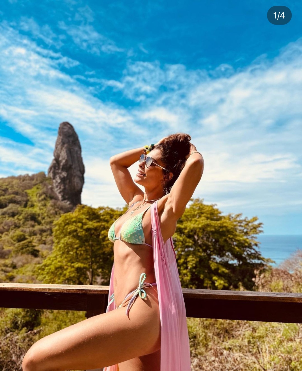 Juliana Paes mostra corpão em fotos nas redes sociais (Reprodução)