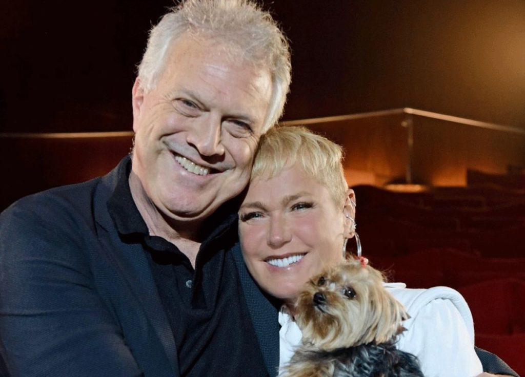 Xuxa e Pedro Bial