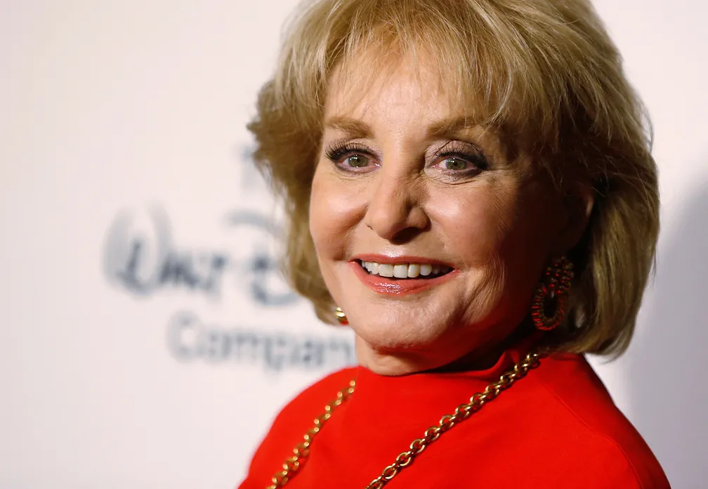 Apresentadora Barbara Walters morreu aos 93 anos, sendo uma lenda da TV mundial - Foto: Carlo Allegri/Reuters