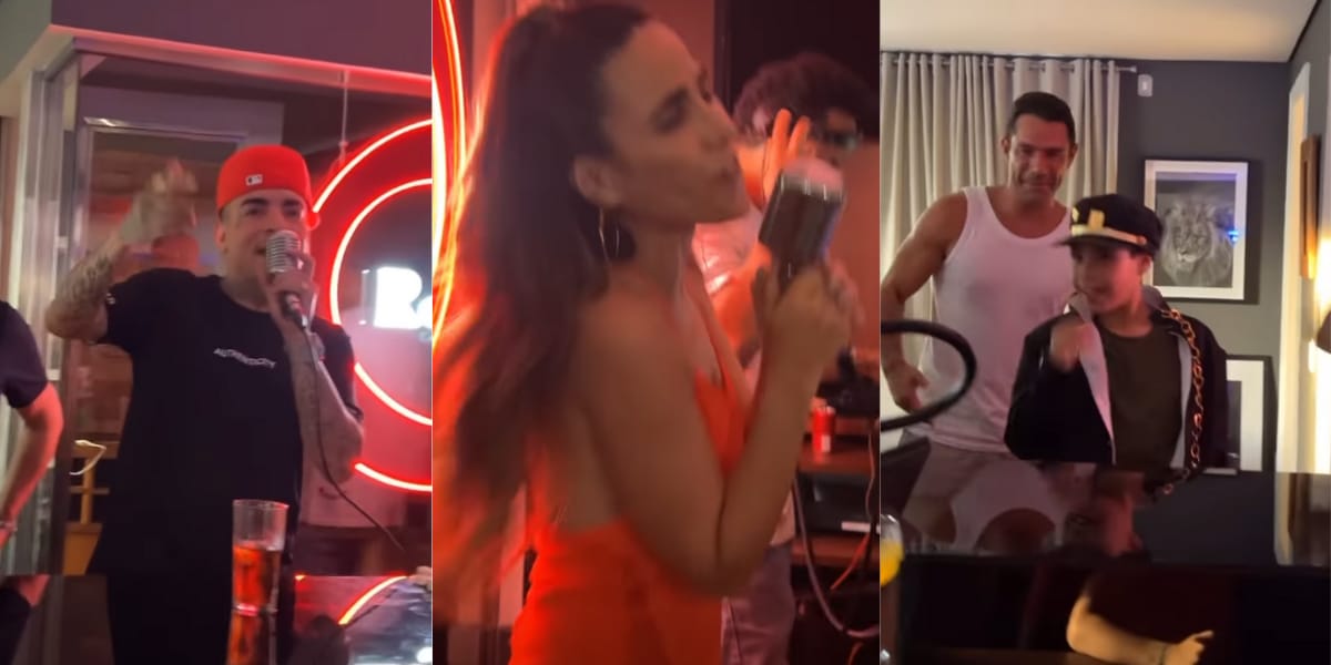 Camilla Camargo compartilhou momentos da festa em que aparece Marcus Buaiz (Reprodução: Instagram)