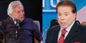 Carlos Alberto e Silvio Santos (Reprodução: Montagem TV Foco)