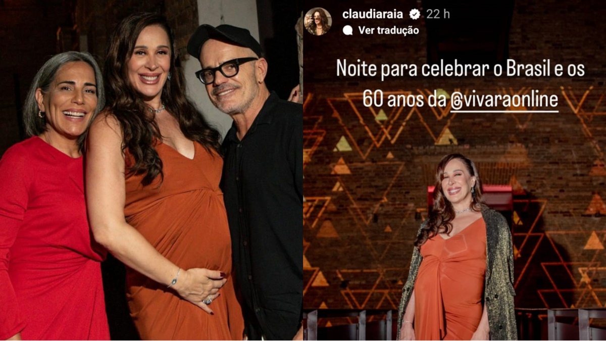 A atriz da Globo foi grávida ao evento de joalheria com muitos famosos (Fotos: Reprodução/ Instagram)