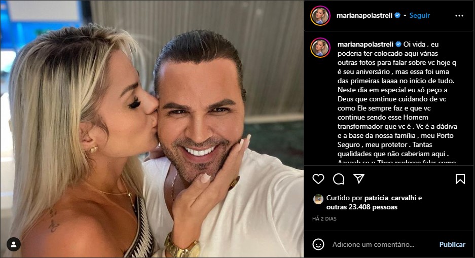 HZ, Capixaba revela que está casada com Eduardo Costa: 'Amo e sou fã”