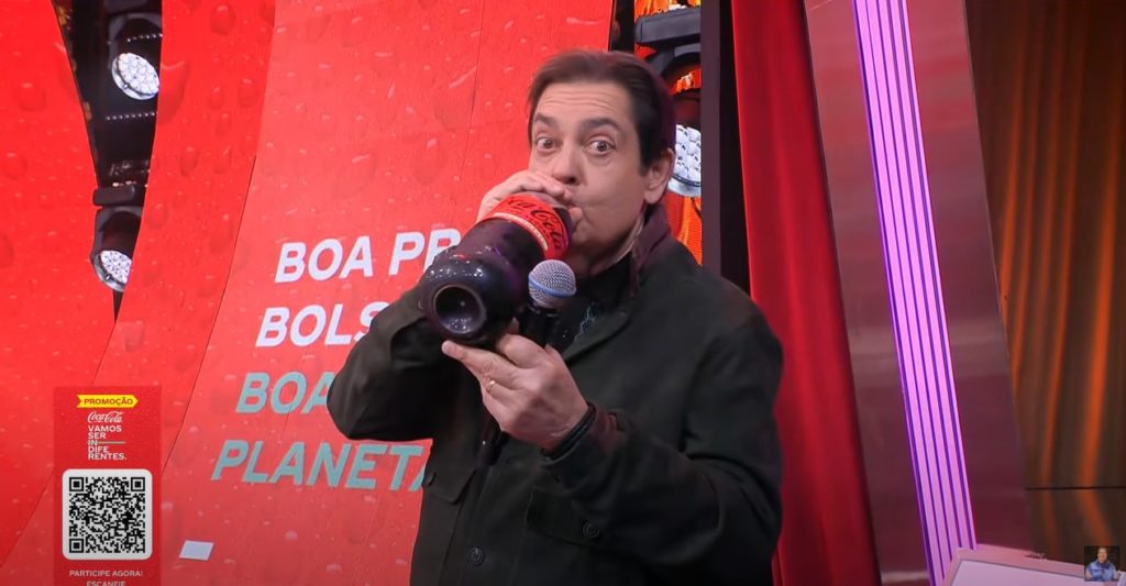 Faustão disse que o ano "desastroso" do mercado publicitário lhe afetou na Band- Foto: Reprodução