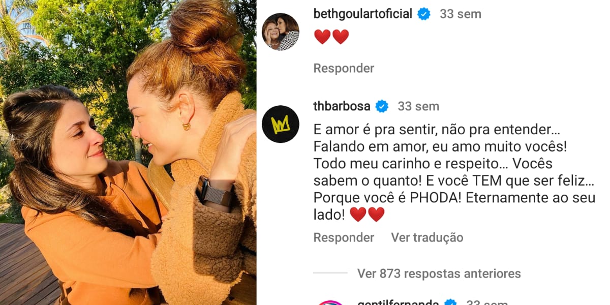 Thiaguinho e Fernanda Souza mantém uma bela amizade e sempre apoiam um ao outro (Reprodução: Instagram)