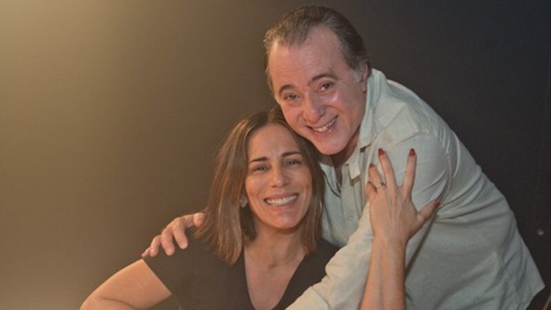 Gloria Perez and Tony Ramos in the Terra Vermelha team (Photo: reproduction)
