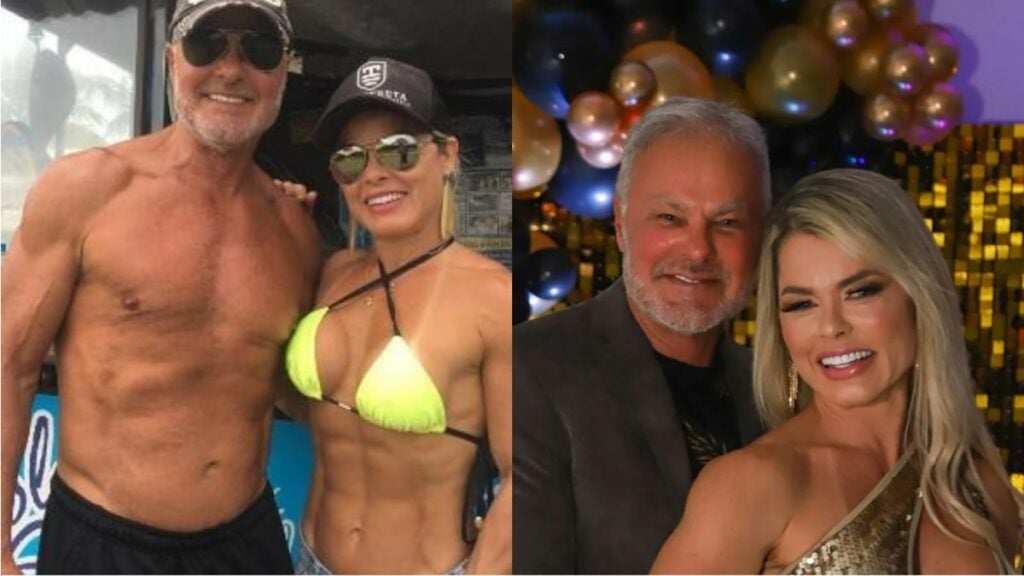 O eterno galã esbanja boa forma aos 70 e é casado com a fisiculturista Cristianne Moliterno, de 45 anos (Fotos: Reprodução)