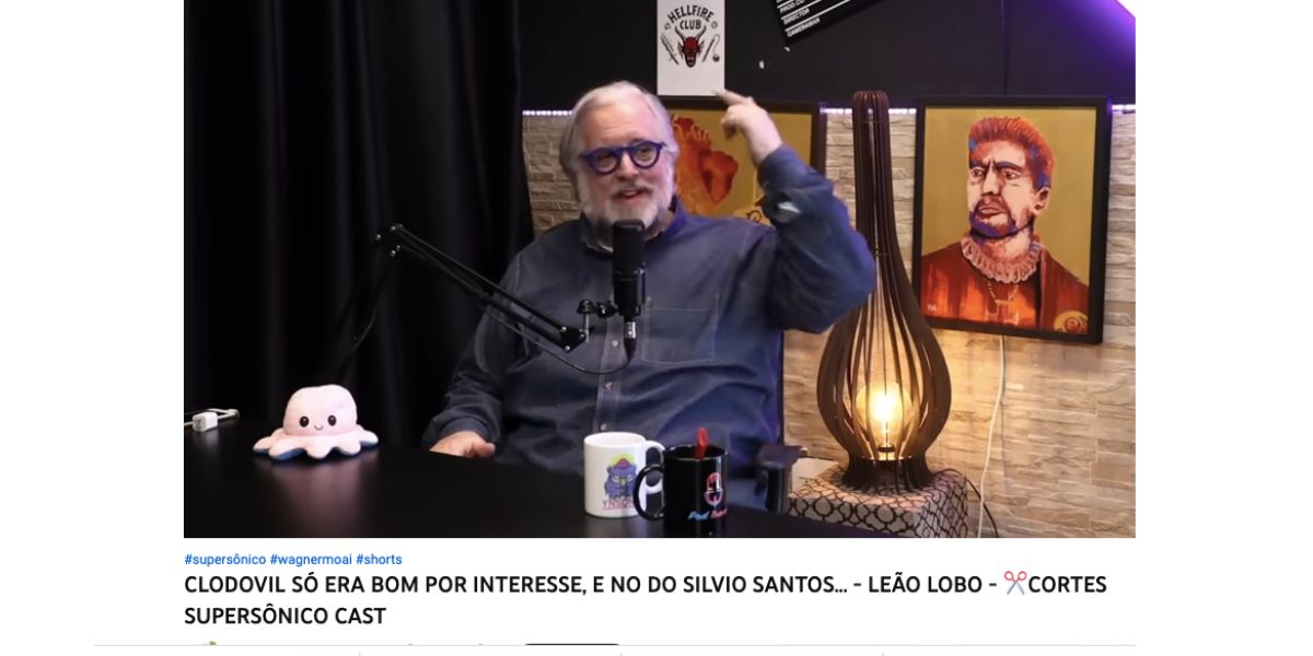 De acordo com Leão Lobo, Clodovil batia na própria mãe (Reprodução) 