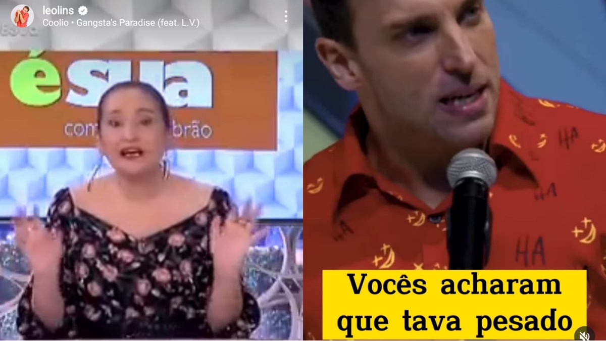 Sonia Abrão e outros jornalistas e famosos são rebatidos em vídeo por comediante demitido do SBT (Fotos: Reprodução/ Instagram)