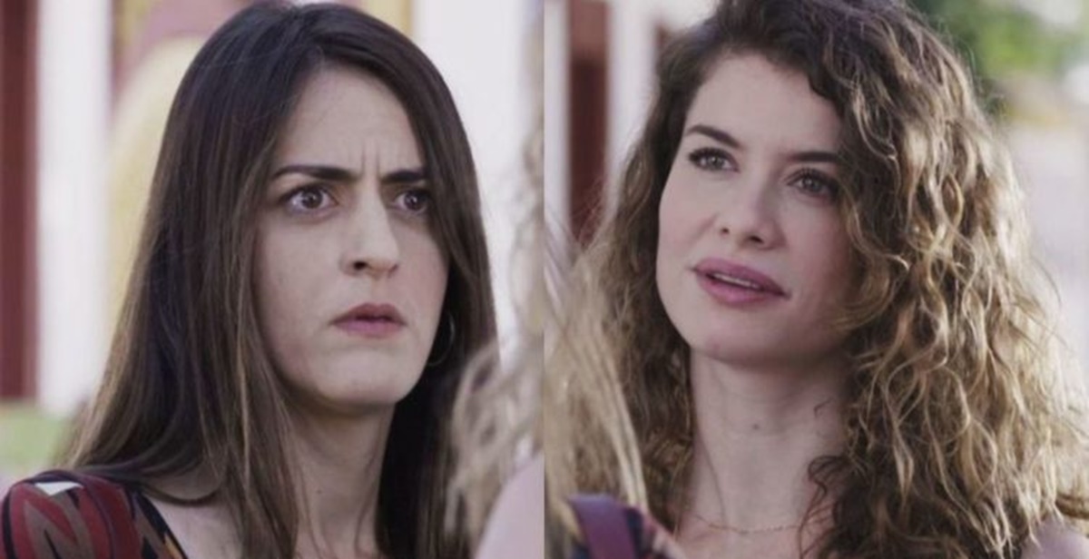 Luciana Paes e Alinne Moraes em cena de Espelho da Vida 