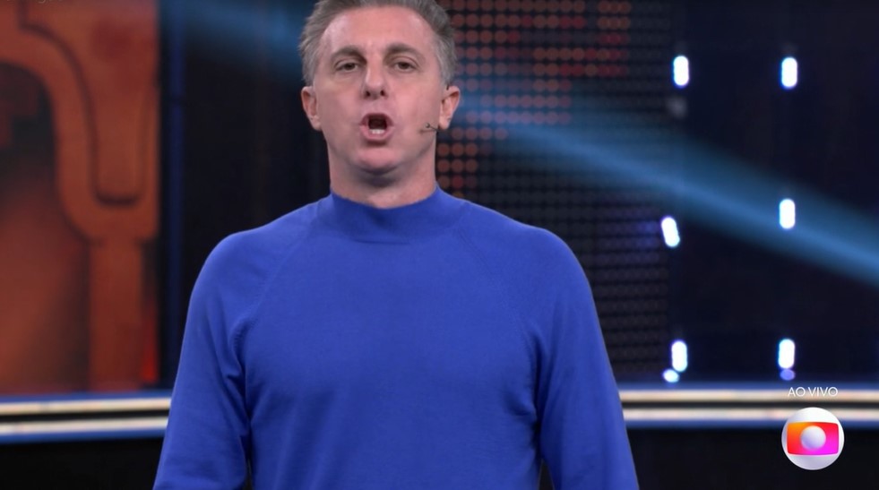 Luciano Huck no Domingão (Foto: Reprodução)