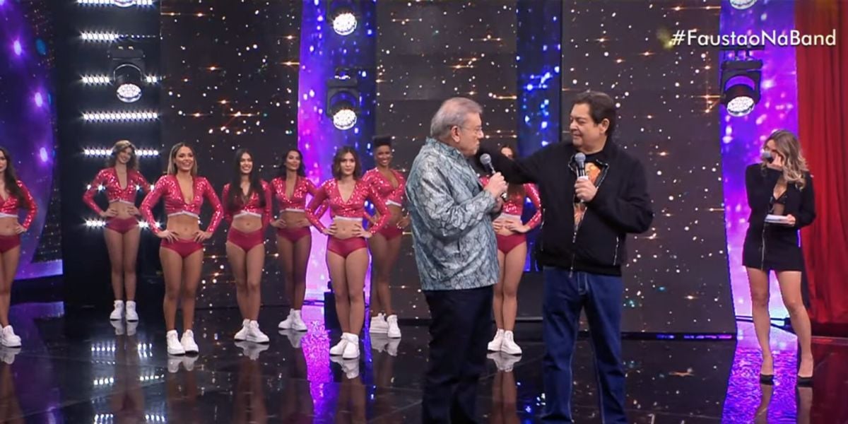 Milton Neves e Faustão (Reprodução)