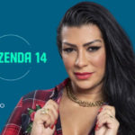 A Fazenda 14 – Moranguinho é eliminada do reality show rural da Record TV com 13,04% dos votos (Foto: Reprodução / PlayPlus / Montagem TV Foco)