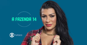 A Fazenda 14 – Moranguinho é eliminada do reality show rural da Record TV com 13,04% dos votos (Foto: Reprodução / PlayPlus / Montagem TV Foco)