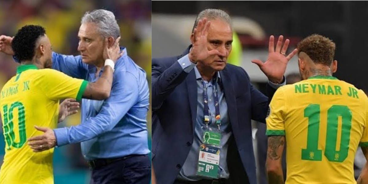 Neymar demonstrou toda sua admiração pelo Tite, que comandou a seleção por 6 anos (Reprodução: Instagram)