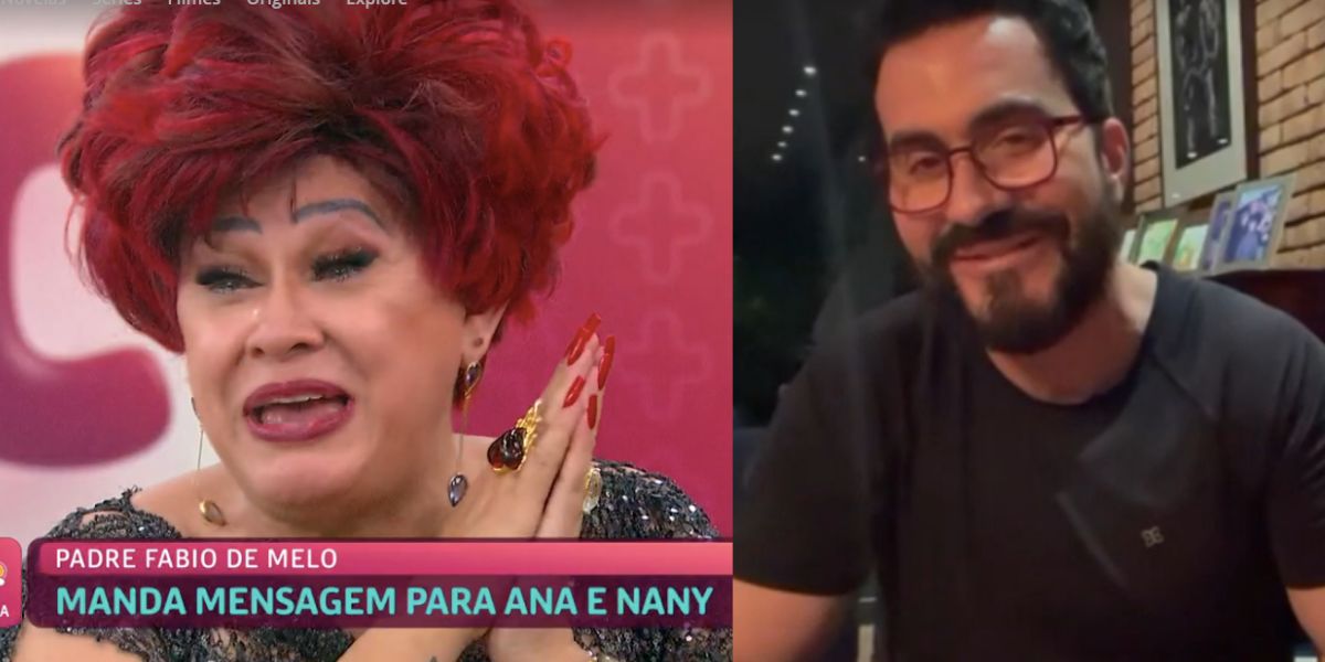 Nany People e Padre Fábio de Melo (Reprodução)