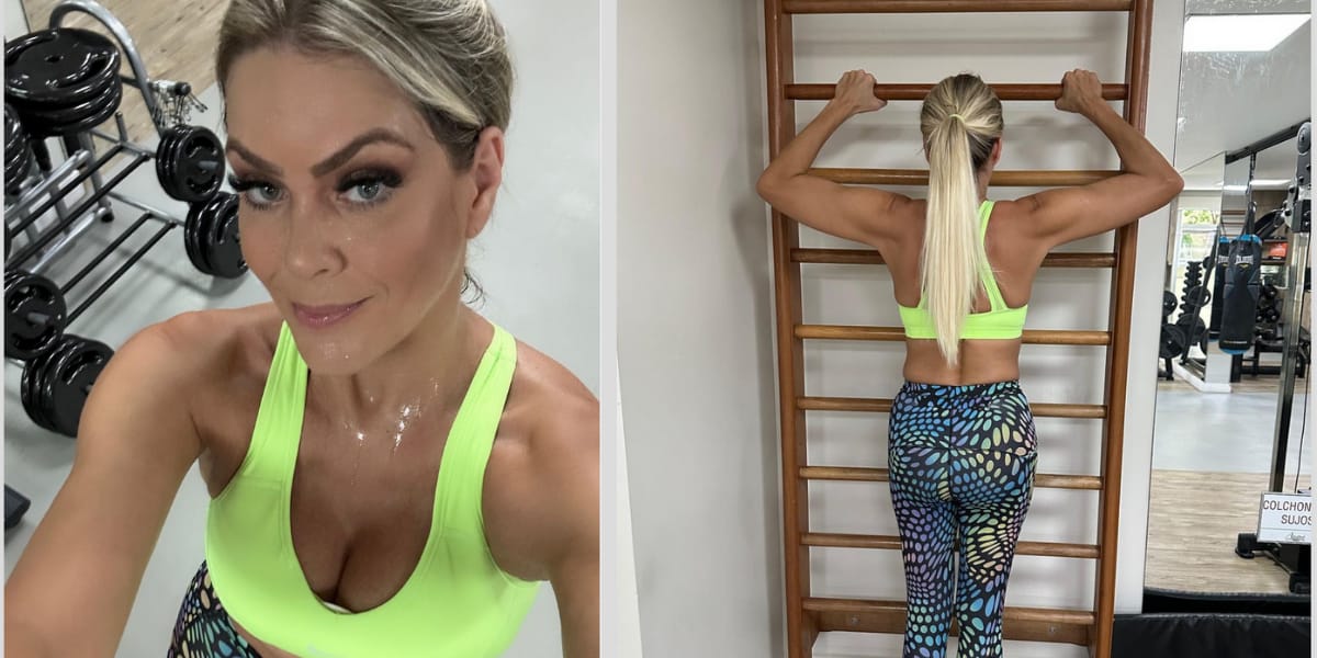 Renata Fan eleva as temperaturas com foto pós treino (Reprodução: Instagram)